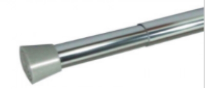 ŠIPKA MET. ZA ZAVJESU CNT7302 chrome 120-220cm