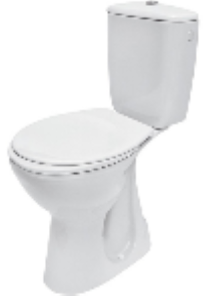 WC MONOBLOK PRESIDENT simplon komplet K08-029