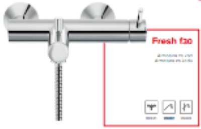 BATERIJA ZA KADU fresh 00337 unitas