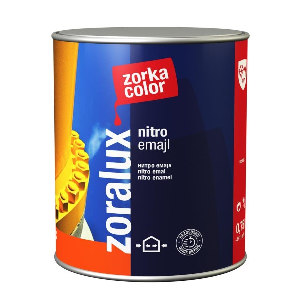 Zoralux nitro emajl lak 0,75l braon 4328