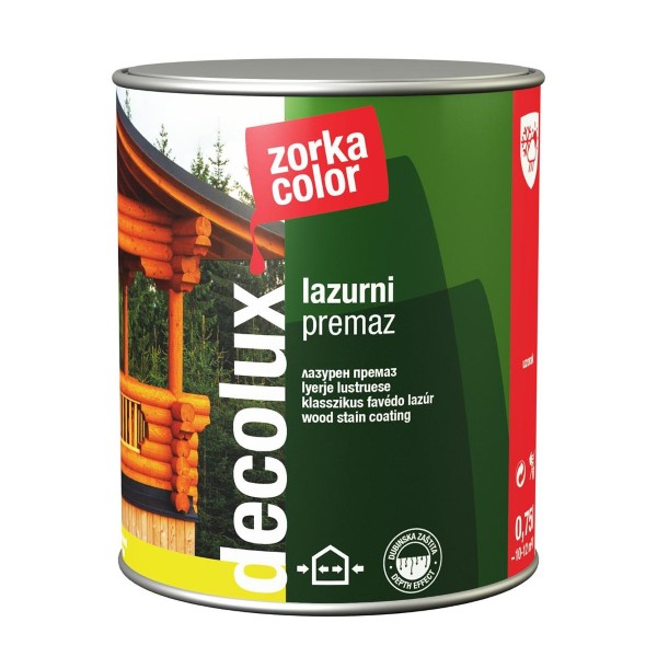 Decolux lazurni premaz 0,75 tik 0003