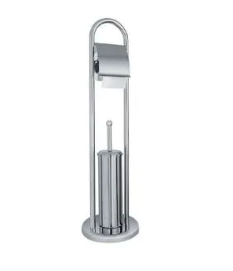 WC STALAK MET. četka+držač za toalet pap. SB0203
