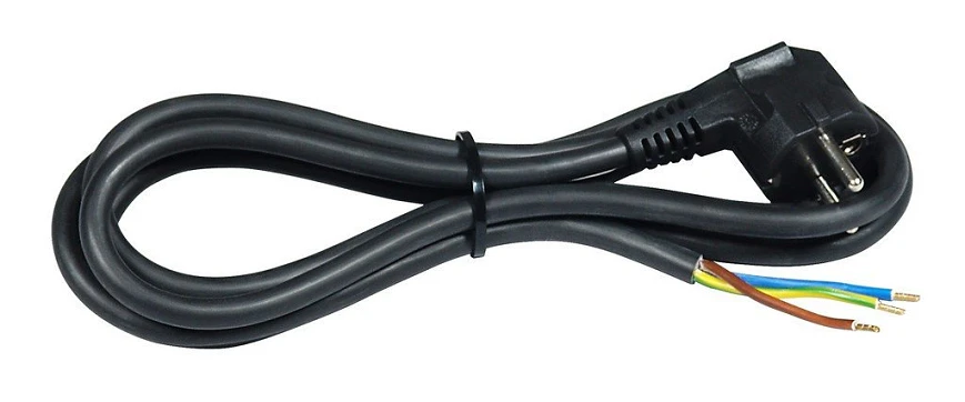 KABAL PRIKLJ. 3x2.5  1.5m art.0611 crni commel