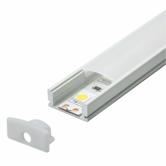 ALU PROFIL ZA LED TRAKE NADG. 2000X17.4X7mm M509