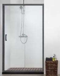 NAA6121 KLIZNA VRATA 100 mat crna