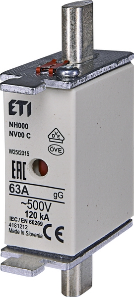 OSIGURAC NOZASTI NVT 00 63A-Eti