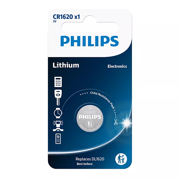 PHILIPS CR1620/00B Mini lithium