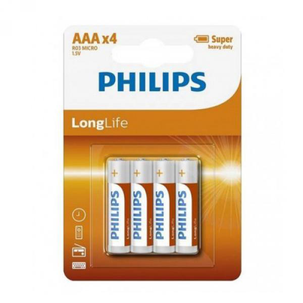 PHILIPS LONGLIFE AAA 4-blister