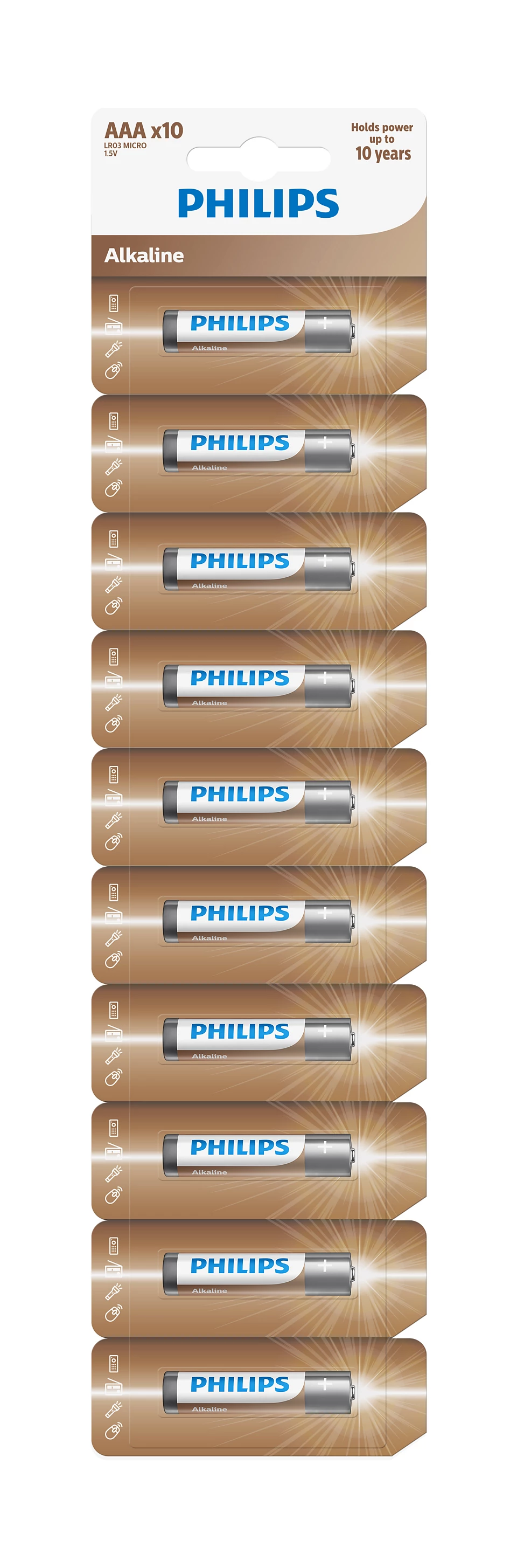 PHILIPS LR03AL 10S