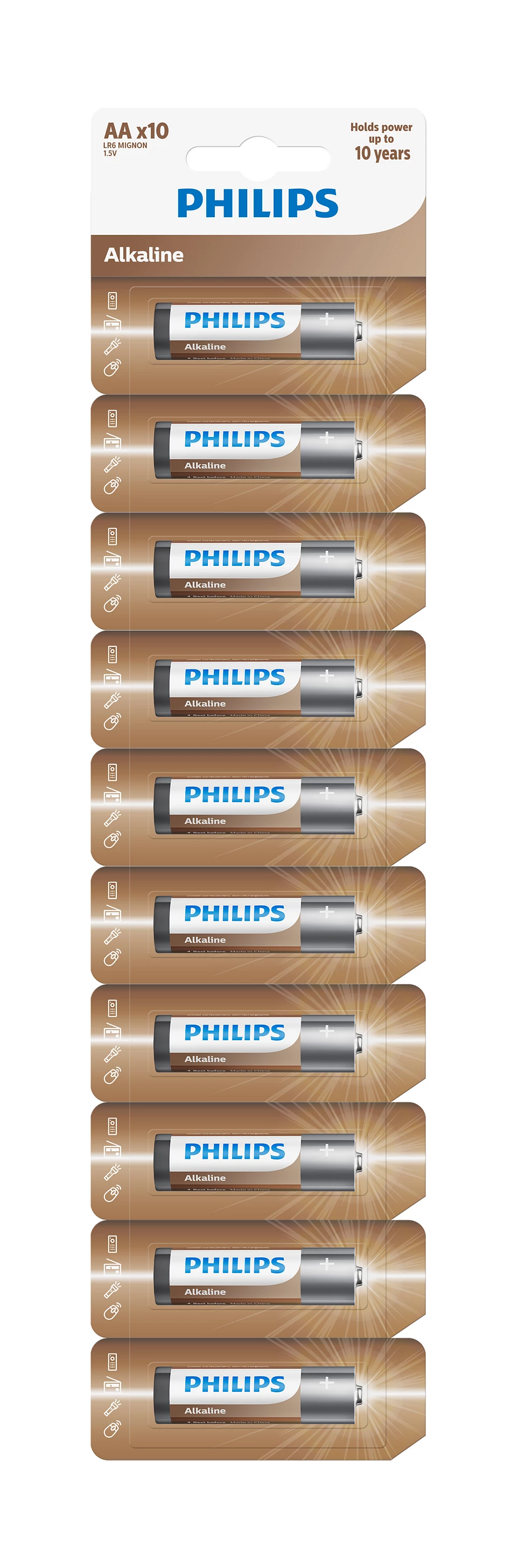 PHILIPS LR6AL 10S