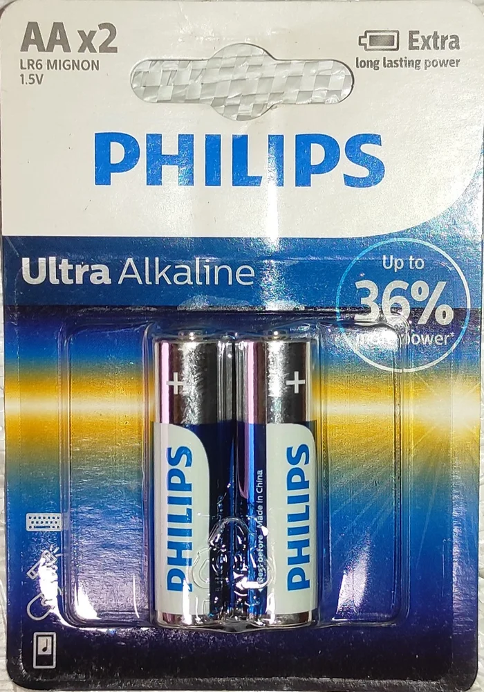 PHILIPS ULTRA ALKALINE AA/2