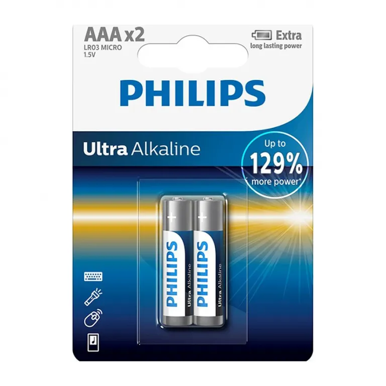 PHILIPS ULTRA ALKALINE AAA/2