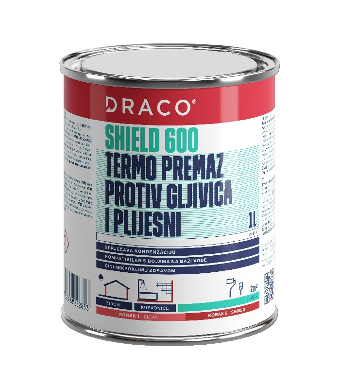 DRACO SHIELD 600 1L (termo premaz protiv buđi)