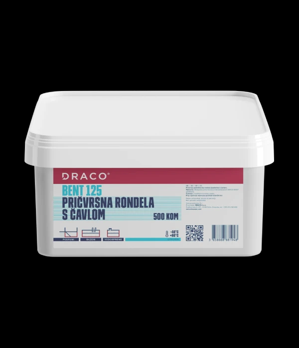 DRACO BENT 125 tipl za pričvršćivanje