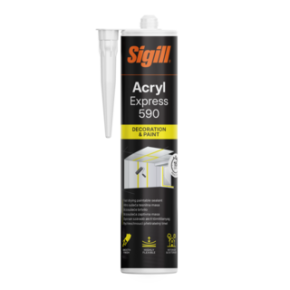 SIGILL AKRILNI BRZOSUSECI SILIKON 590 300ml bijeli