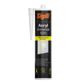 SIGILL AKRILNI UNIVER. SILIKON 520 280ml bijeli