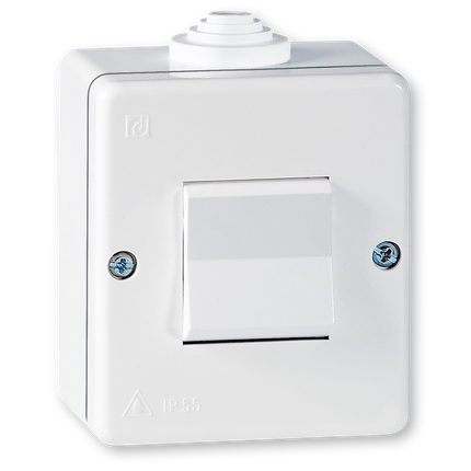 218 SKLOPKA UKRSNA 10A 250V. PLAST.IP55