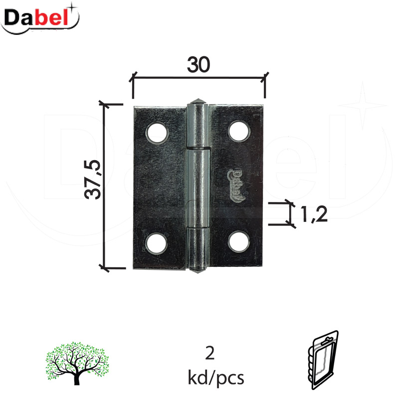 ŠARKA BRODSKA ZA VR. SP9003 ZNB 37.5x30X1.2mm 2/1 DP1