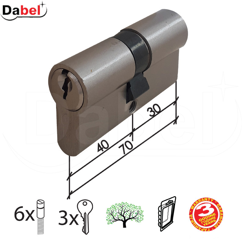 CILINDAR ZA VRAT CL2036 NIKL 30-40 DBP1 3klj.