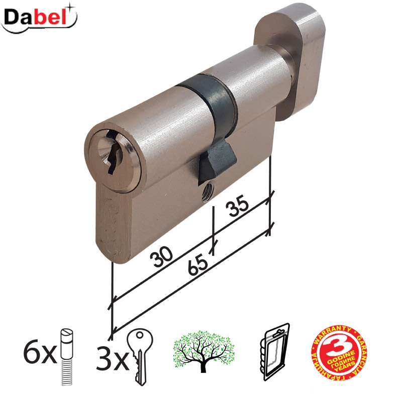 CILINDAR SA DUGM. CL2036K NIKL 35-30 DBP1 3klj.