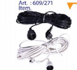KABAL PRODUZNI 3X1 20m crni Elid